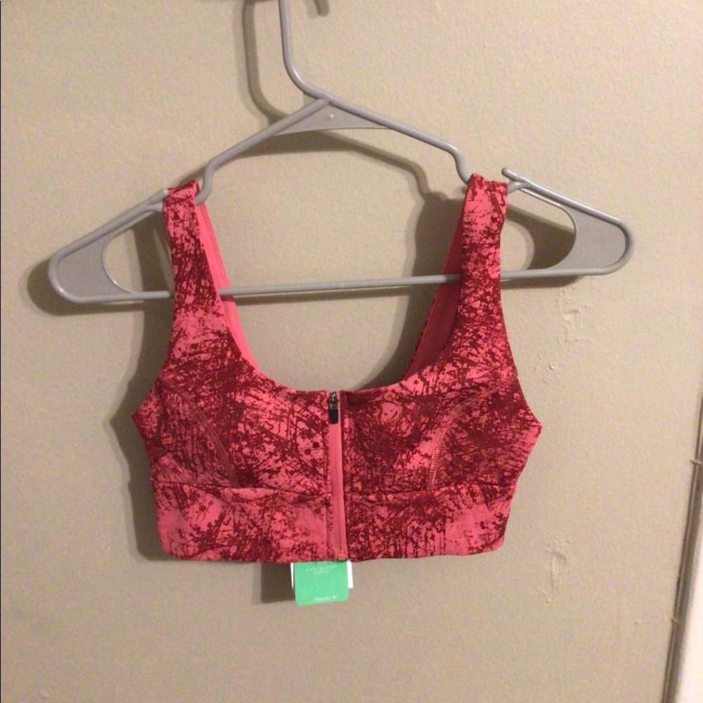 Zip Sports Bra